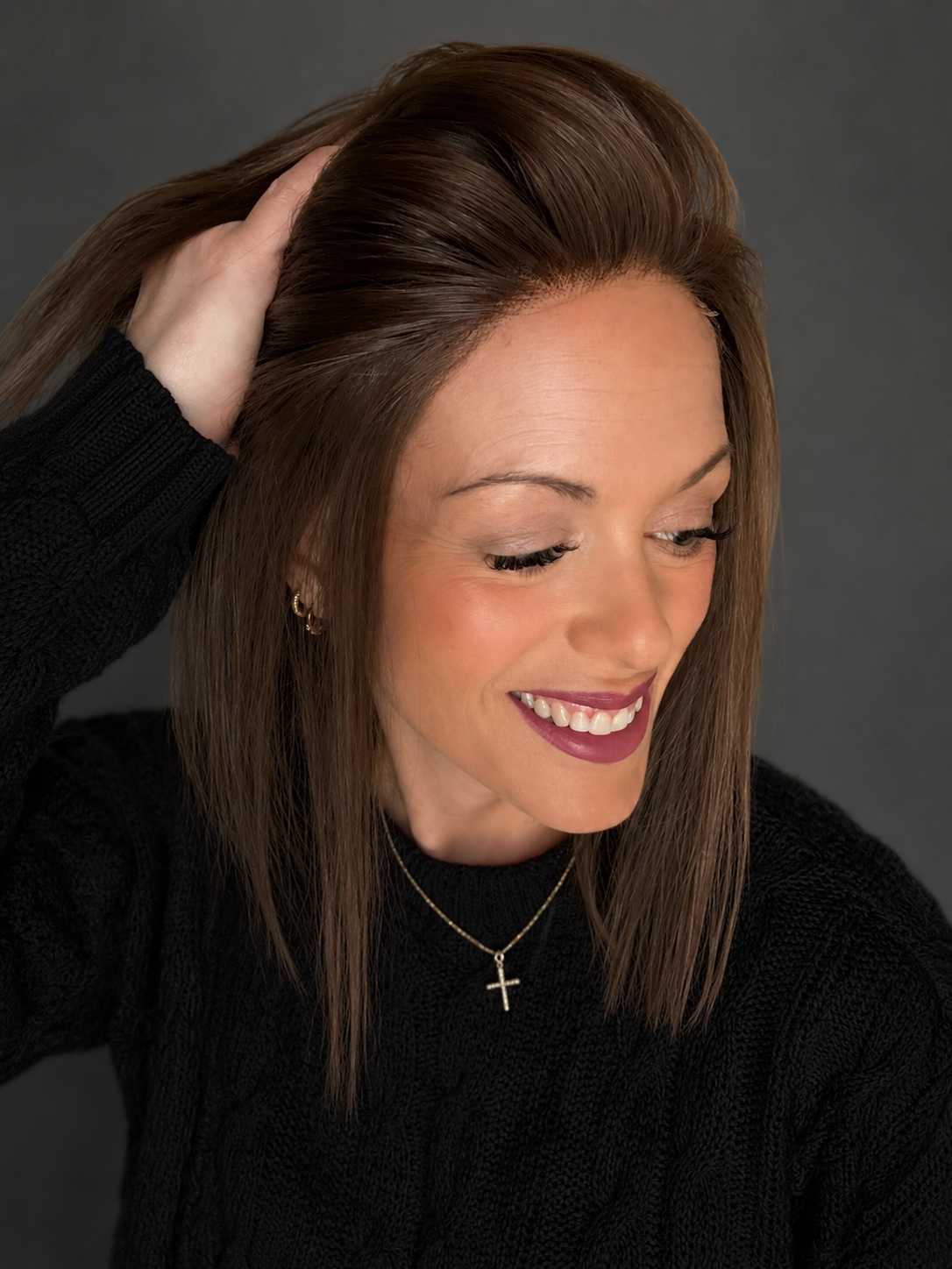 Clarabelle Velvet Mocha Brunette