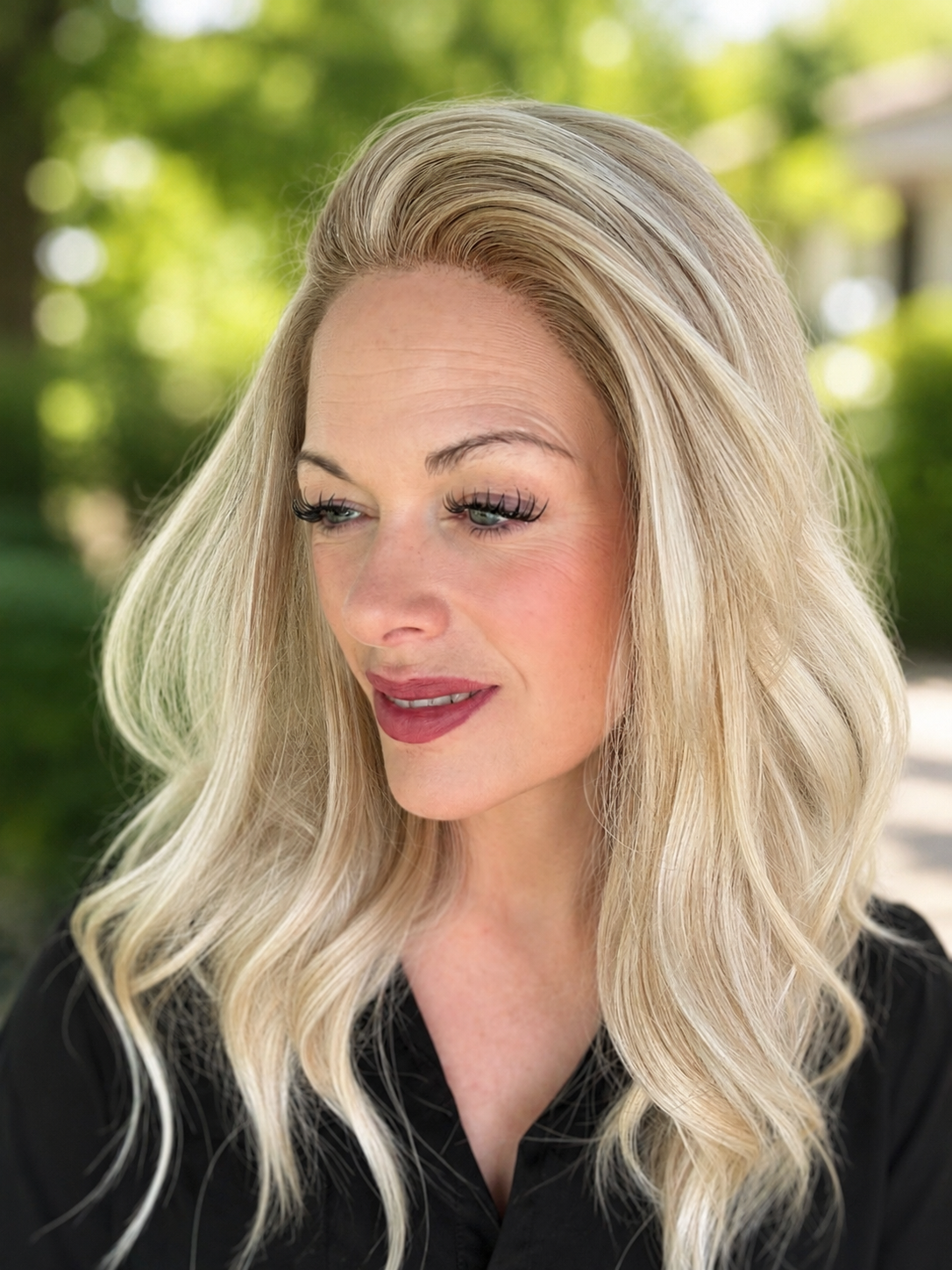Poppy sweet cream blonde