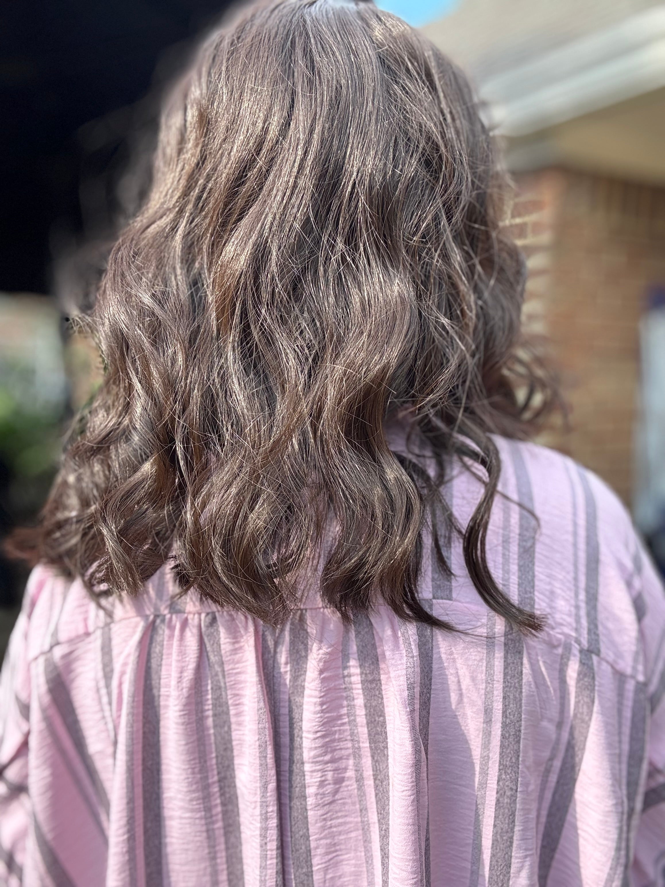 Annabelle with lace front bangs